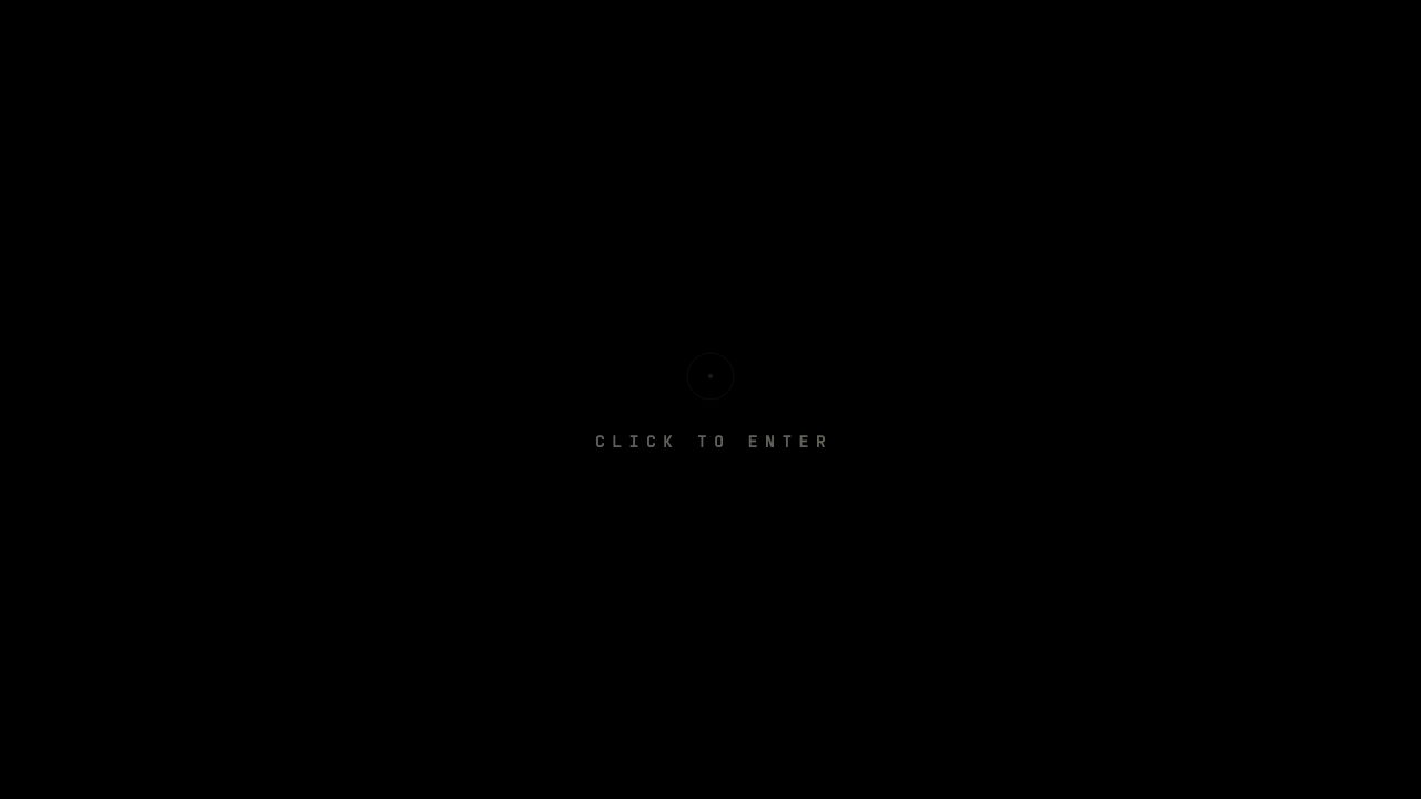 The experience waits in darkness for one deliberate click.